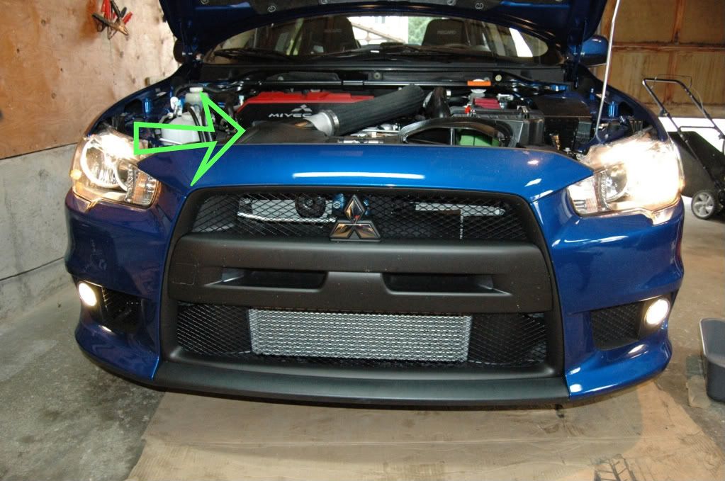 How to Install HID bulbs into non SSS evo. Mitsubishi Lancer